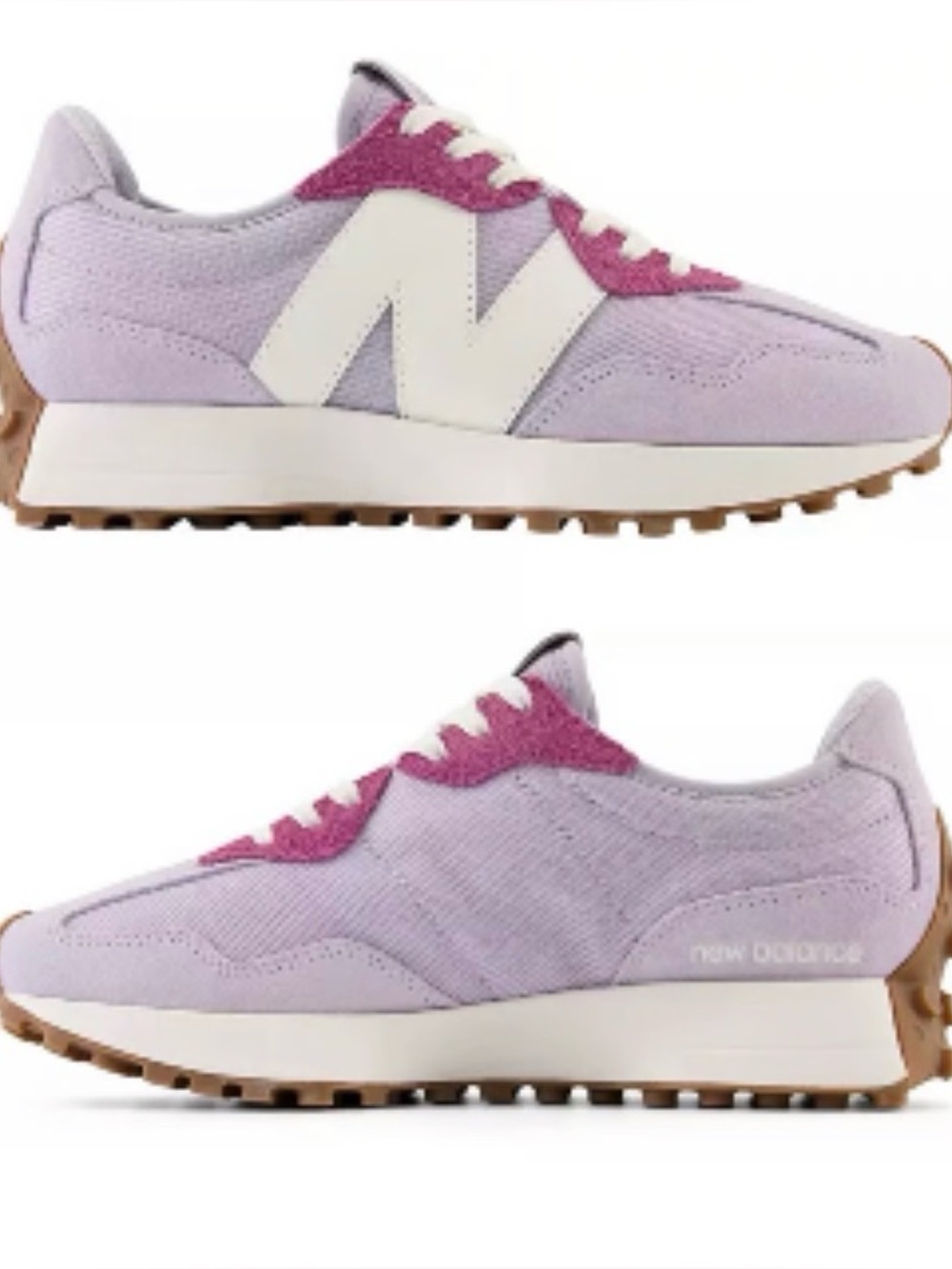 New Balance 327 Calia Women’s 9 Lavender Good Condition